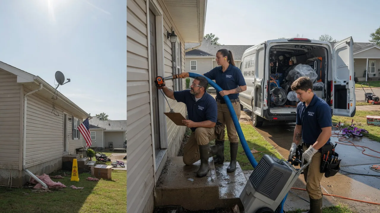 Ceiling Water Damage Restoration in Carey, ID near me